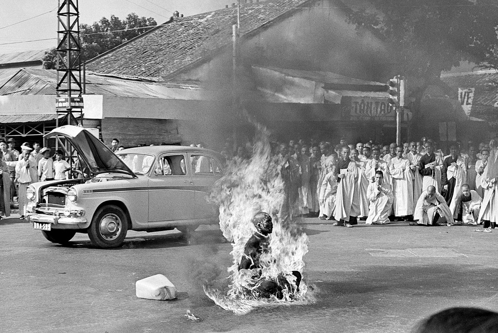 self-immolation fotografia