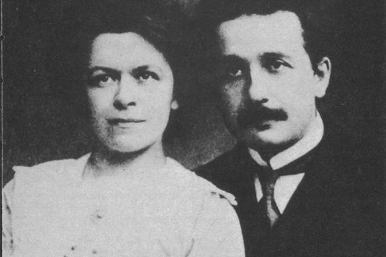 Albert Einstein s manželkou